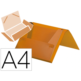 Liderpapel Carpeta Portadocumentos con Gomas Polipropileno Din A4 Naranja Fluor Lomo 25 mm Capacidad 100 Hojas Precio: 3.88999996. SKU: B12RLGMNYK