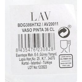 Vaso Pinta 34Cl Bodega Lav (48 Unidades) Vaso Pinta 34Cl Bodega Lav (48 Unidades)