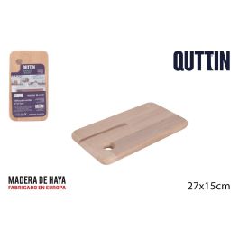 Quttin Tabla de Cortar de Madera 27 x 15 cm (12 Unidades) Precio: 33.68999975. SKU: B1DF3XRKPS