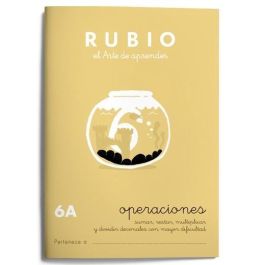 Rubio Cuaderno De Problemas Nº 6A Precio: 1.50000032. SKU: B1DB9NRZ7C
