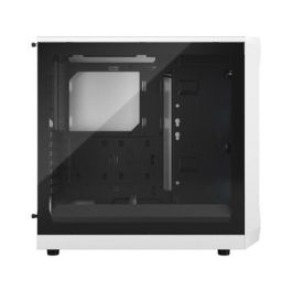 Fractal Design Focus 2 Blanco - Torre PC ATX, Micro-ATX, Mini-ITX, RGB, Ventana Lateral, 2x140mm Ventiladores, FD-C-FOC2A-04