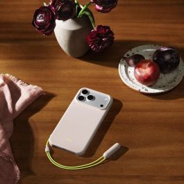 Apple MGTQ4LL/A Funda Kickstand para iPhone 17 Pro Max con MagSafe y Control de Cámara, Color Piedra/Cal