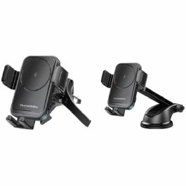 Thomson THO3513767505000 Soporte para teléfono con cargador por inducción, doble fijación para rejilla de ventilación y ventosa Precio: 48.50000045. SKU: B1F9BSMCDJ