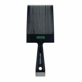 Artero Peine Profesional Plano Negro con Guía de Corte y Nivel de Burbuja para Barbería, Cortes Precisos con Máquina y Tijera 1 unidad Precio: 9.5900002. SKU: S0567796