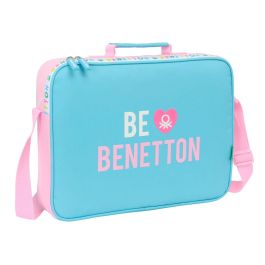 Cartera Escolar Benetton Unique Rosa Turquesa 38 x 28 x 6 cm Precio: 8.68999978. SKU: B19V6X8AA5