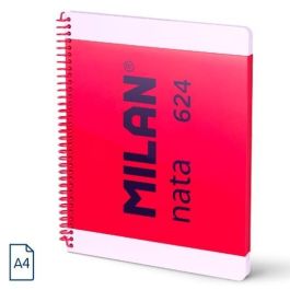 Milan Cuaderno Espiral A5 80H 95 gr 5x5 mm Tapa Dura Colección Nata® 624 Since 1918 Rosa Precio: 2.98999954. SKU: B12WXTRRWK