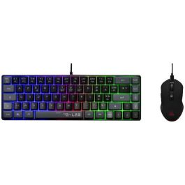 Pack de juegos 2 en 1 - THE G-LAB - COMBO HYDRO - Teclado y ratón con cable - Negro/gris Precio: 45.50000026. SKU: B124RSQQK8