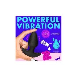 Plug Anal XR Negro (7,6 cm)