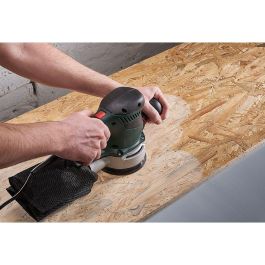 Wolfcraft Disco de lijar multiorificio para lijadora excéntrica, ø125mm, Grano 240