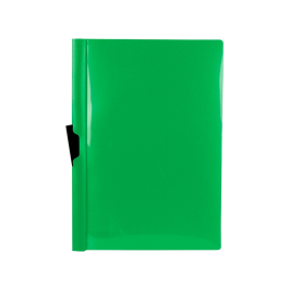 Liderpapel 45323 Carpeta Dossier con Pinza Lateral, Polipropileno, Din A4, Verde