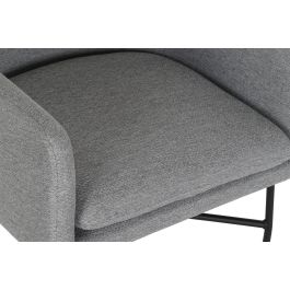 DKD Home Decor Silla Scandi Gris 60.5 x 78 x 59.5 cm