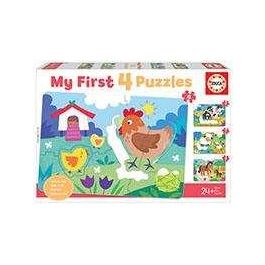 Puzzles progresivos 5-6-7-8 piezas mamás y bebés my first puzzles Puzzles progresivos 5-6-7-8 piezas mamás y bebés my first puzzles