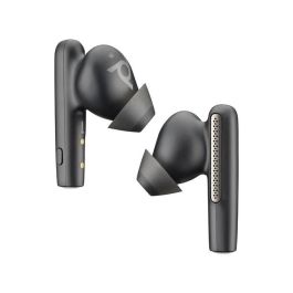 HP Poly Voyager Free 60 UC M Carbon Black Earbuds +BT700 USB-C Adapter +Basic Charge Case Auriculares Inalámbricos para Trabajo