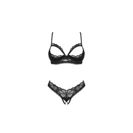 Conjunto de Lencería Obsessive Negro XS/S Conjunto de Lencería Obsessive Negro XS/S