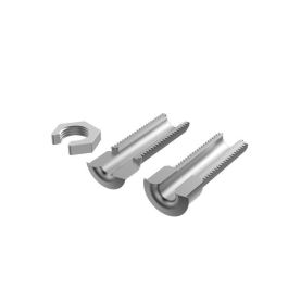 Vivolink Pasacables para Escritorio Grande hasta 55 mm Aluminio Negro