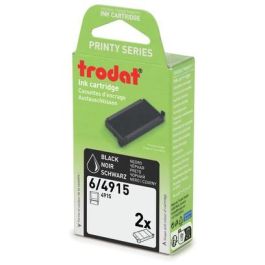 Trodat 4915 Almohadilla de repuesto para sellos, tinta negra, blister de 2 unidades Precio: 13.50000025. SKU: B1FDK26LK5