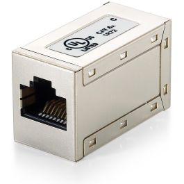 Equip 221169 - Conector RJ45 Hembra a Hembra Cat6a Totalmente Blindado Metálico para Redes Ethernet (22x18x36mm) Precio: 19.98999981. SKU: B1A6JF8GYM