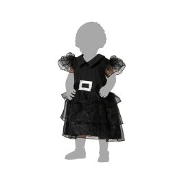 Disfraz Fantasma Negro Vestido Bebé Niña 12-24 Meses