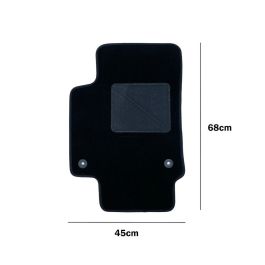 OCC Design OCCCT0012 Alfombrillas a Medida Velour Citroen C3 Aircross 2017-Presente 5 Pzs Anclaje Original Antideslizante