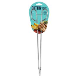 Pinzas de cocina en acero inoxidable Quttin 35 cm (24 Unidades) Pinzas de cocina en acero inoxidable Quttin 35 cm (24 Unidades)