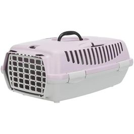 Trixie Caja de transporte Capri 1 para perros, talla XS, 32 x 31 x 48 cm, gris claro y malva Precio: 21.78999944. SKU: B1J5HKYN9F