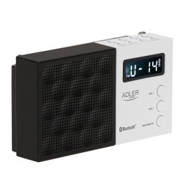 Adler Radio digital AD 1908 PLL FM Bluetooth 5.0, sintonización avanzada, 12,5 x 3 x 7 cm