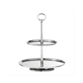 Frutero 2 Pisos para Buffet y Exposicion - Expositor 38 cm de Diametro y 31 cm de Alto Precio: 276.50000037. SKU: B12SF6Q9QA