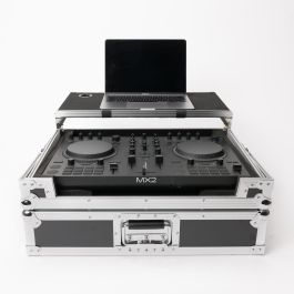 MAGMA DJ-Controller Workstation Mx2 flightcase para controlador DJ, con plataforma para portátil, negro Precio: 166.50000026. SKU: B1959KK3VB