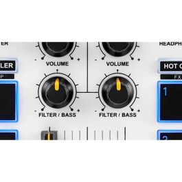 Hercules DJControl Mix Consola DJ Bluetooth para Smartphone y Tabletas Android/iOS (4780921) Hercules DJControl Mix Consola DJ Bluetooth para Smartphone y Tabletas Android/iOS (4780921)