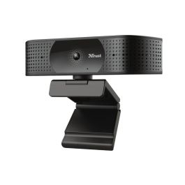 TRUST Webcam TW-350/ Enfoque Automático/ 3840 x 2160 4K UHD