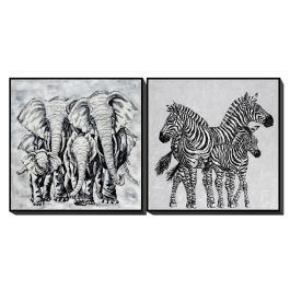 Lienzo Home ESPRIT Poliestireno Lienzo 100 x 3,5 x 100 cm Precio: 147.59000047. SKU: B1563LM3TH