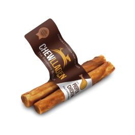 Chewllagen 742174712524 Rollo Masticable de Colágeno Pollo 12.5 cm para Perros, Digestión y Articulaciones, 2 Rollos/Pack, Display 35 Packs