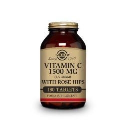 Solgar ROSE HIPS C 1500mg Vitamina C 1500 Mg 180 Comprimidos Precio: 37.5899997. SKU: B15AXXJNG4