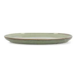Bidasoa Ikonic Plato Llano Cerámica Verde Brillo 20,2x19,7 cm