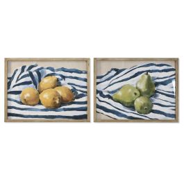 Cuadro Mediterraneo DKD Home Decor Azul Blanco 2.5 x 45 x 60 cm (2 Unidades) Cuadro Mediterraneo DKD Home Decor Azul Blanco 2.5 x 45 x 60 cm (2 Unidades)