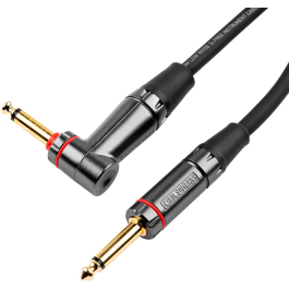 Cableworks Cable de Instrumento Jack Recto/Jack Acodado con Silent - 6 M