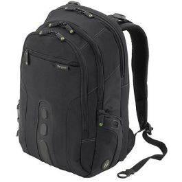 Targus TBB013EU Mochila para portátil 15.6" EcoSpruce Negro, fabricada con materiales reciclados y resistente al agua