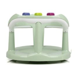 Flotador de baño para niños THERMOBABY AQUABABY Verde Celadon - Juguete azul - Hecho en Francia