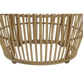 Juego de 2 mesas DKD Home Decor Marrón claro 70 x 70 x 50 cm