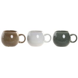 DKD Home Decor Mug Jiahua 25 de Gres Esmaltado 510ml Beige Gris Verde Apto Microondas Lavavajillas Precio: 45.69000051. SKU: B1EG4DXQ6P