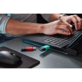 Kingston DataTraveler Exodia M Pendrive USB 3.2 Gen 1 128GB Negro/Rojo, con Tapa Deslizante y Anilla para Llavero Kingston DataTraveler Exodia M Pendrive USB 3.2 Gen 1 128GB Negro/Rojo, con Tapa Deslizante y Anilla para Llavero