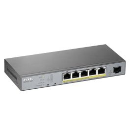 Zyxel GS1350-6HP Switch 6 Puertos PoE 60W Gigabit para Videovigilancia