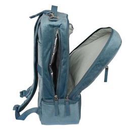 Mochila Accesorios Bebé Safta Leaves Turquesa (30 x 43 x 15 cm)