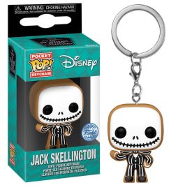 Llavero Pocket POP Disney Pesadilla Antes de Navidad Jack Skellington Gingerbread Exclusive Llavero Pocket POP Disney Pesadilla Antes de Navidad Jack Skellington Gingerbread Exclusive