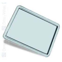 Bandeja Rectangular Acero Inoxidable Inglesa 21 x 15 cm para Buffet y Exposición Precio: 94.7309. SKU: B12MC6VLLM