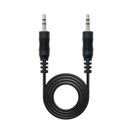 Nano Cable 10.24.0103 Cable Audio Estéreo Jack 3.5 Macho a Jack 3.5 Macho 3m Negro Precio: 4.79000038. SKU: S0224742