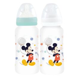 Set de 2 biberones THERMOBABY MICKEY COOL - 360ml - Anti cólicos - Flujo 3 posiciones