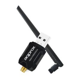 Adaptador USB Wifi approx! APPUSB600DA Negro