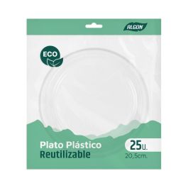 Set de Platos Algon Plástico 20,5 cm 25 Piezas (18 Unidades) Set de Platos Algon Plástico 20,5 cm 25 Piezas (18 Unidades)