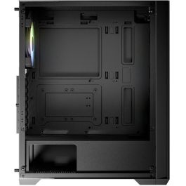 LC-Power LC-717B-ON Caja PC Gaming Midi Tower Blanca con Ventana Lateral y RGB ATX/microATX/Mini-ITX